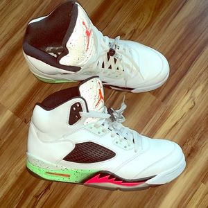 Air Jordan 5 Poison Green